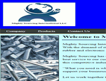 Tablet Screenshot of mightysourcing.com